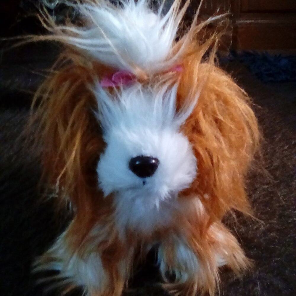BATTAT Our Generation Shih Tzu Plush Toy Dog Brown/White Christmas Birthday Gift